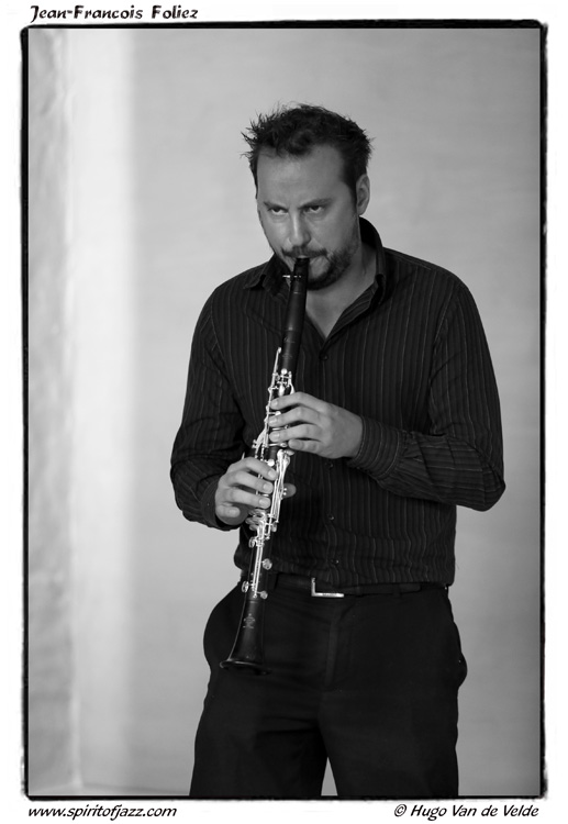 Jean-François Foliez op klarinet