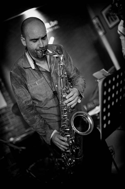 saxofonist Bart Borremans