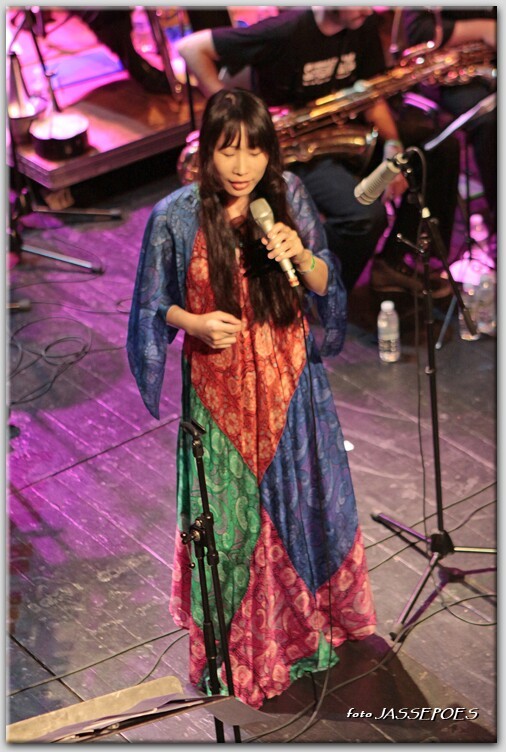 zangeres Jihye Lee op Jazzathome 2009