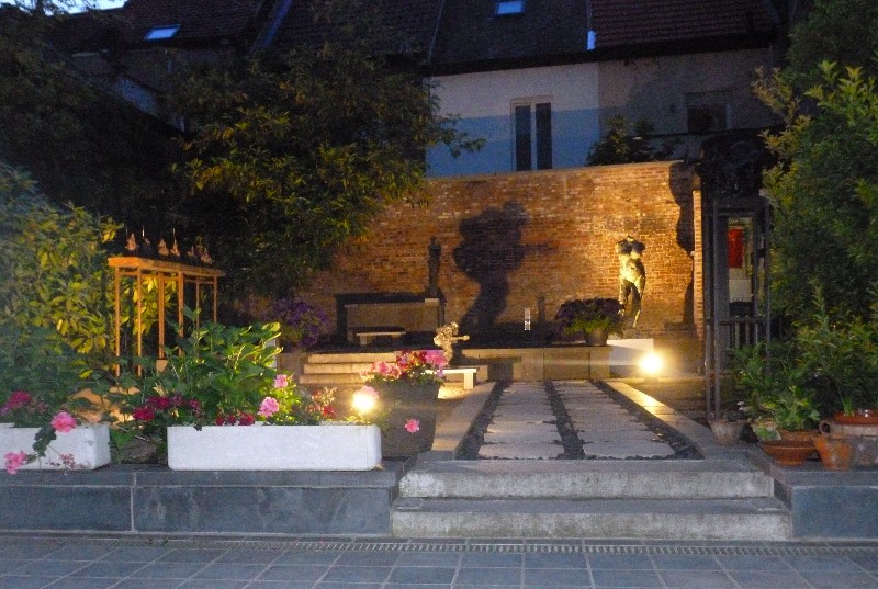 avondfoto tuin
