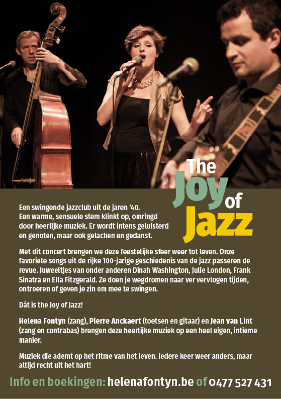 flyer The Joy of Jazz