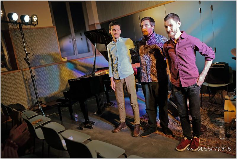Baz Trio tijdens Jazzathome 2019 in Het Predikheren